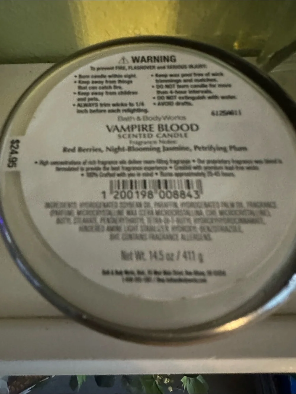 Bath & Body Works Vampire Blood @ Ghoul Friend candle bundle